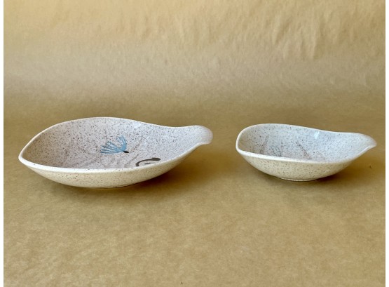 Mid Century Red Wing Serving Bowls