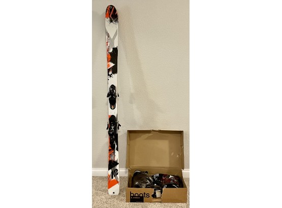 AMP Rictor 90XTi Skis & Atomic Boots Size 28.5