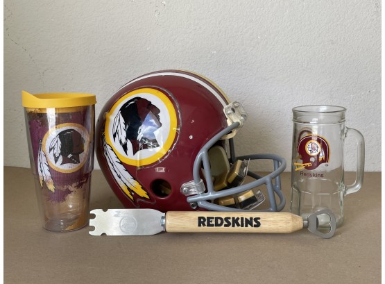 Washington Redskins Helmet, Cups, & More