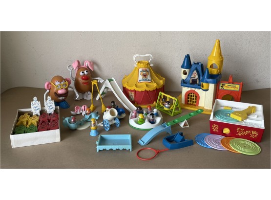 Vintage Toys Including Weeble Wobbles, Mr. Potato Head, & More