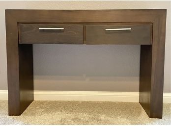 Contemporary Console Table With Drawers