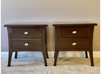 Pair Of Contemporary Nightstands