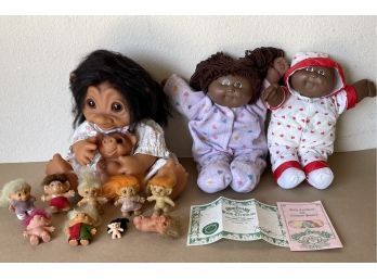 Vintage Cabbage Patch Dolls And Trolls