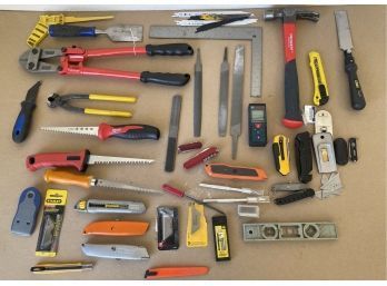 Saws, Chisels, Knives, &. More