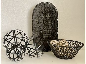 Basket And Other Dcor
