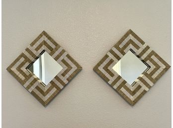 2 Decorative Wall Mirrors