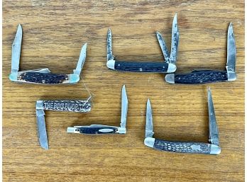 Assorted Vintage Pocket Knives Including Schrade, Imperial, Western, & More