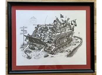 'The Mechanized Combat Engineer' Print By Steve Reessler