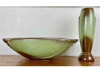 Frankoma Bowl (202) & Vase (43)