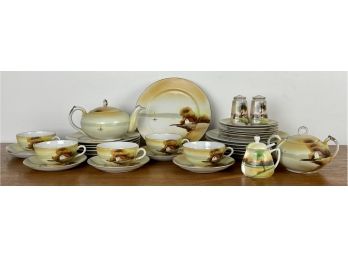 Hand Painted Nippon Luncheon Set
