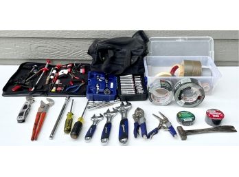 Socket Set, Wrenches, Tapes, &. More