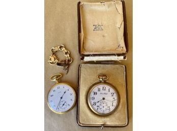 Vintage Elgin & Trans Pacific Pocket Watches