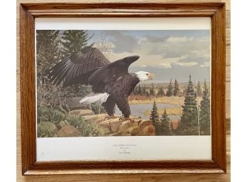 Signed, Numbered Print 'The American Eagle' By Lee Le Blanc