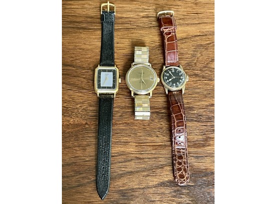 3 Watches Including Men's Vantage 17 Jewels