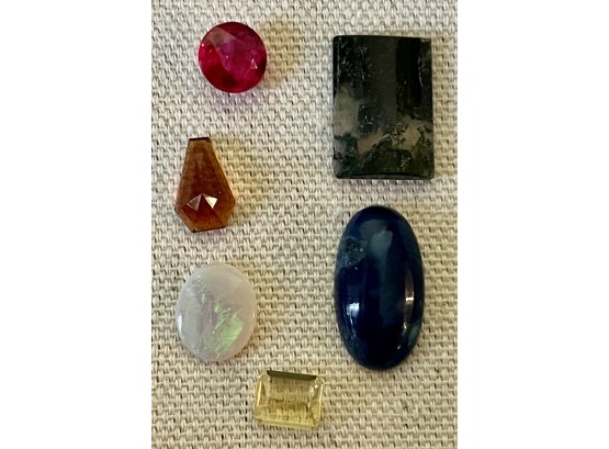 Opal, Golden Beryl, & Other Gemstones