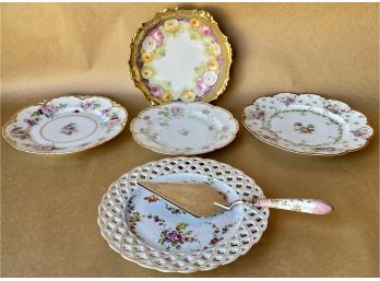 Assorted Antique China Plates