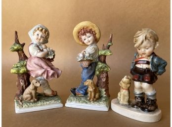 Lefton And Japanese Figurines