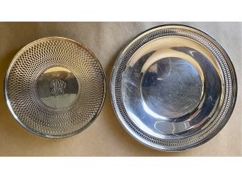 2 Cutout Sterling Plates