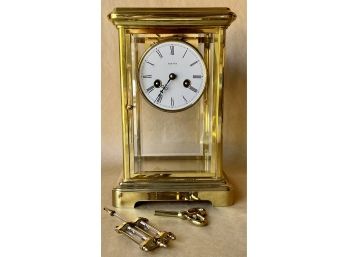 Vintage Hampton Brass Carriage Clock