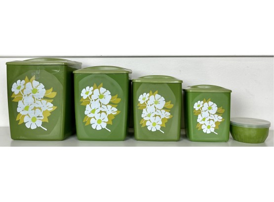Adorable Plastic Canister Set