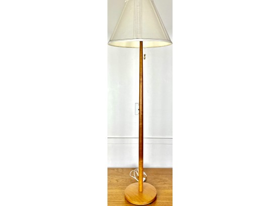 Mid Century Swedish Teak Floor Lamp