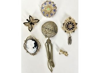 Vintage Brooches And Pins
