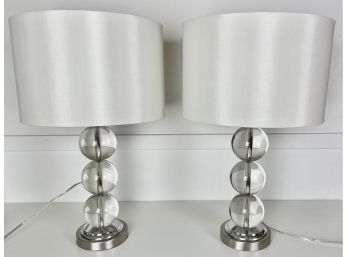 Gorgeous Contemporary Glass Table Lamps