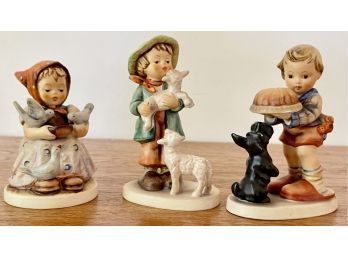 3 Vintage Hummel Figures