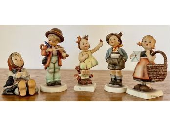 5 Vintage Hummel Figures
