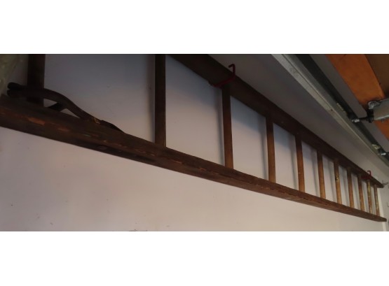 Old Wood Ladder, Approximately 12 Feet