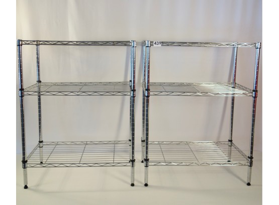 2 Adjustable Wire Shelves