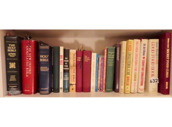 Assorted Religious And Health Books