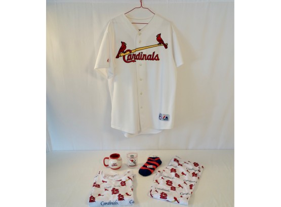 St Louis Cardinals Jersey, Mugs, Long Johns, & Socks