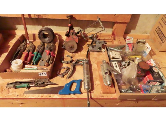 Assorted Tools & Fasteners