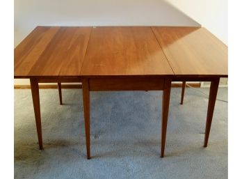 Large Shaker Style Solid Wood Gate Leg Table