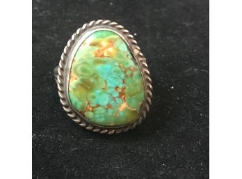 Unmarked Turquoise Ring