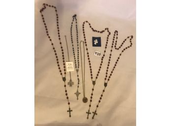 Religious Jewelry Including James Avery Sterling Cross