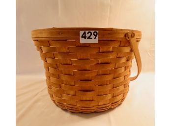 Large Longaberger Basket W/Handle