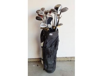 Golf Clubs In Slotline Bag
