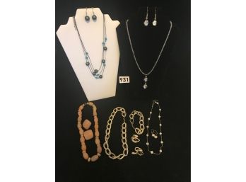 Several Necklace & Earring Sets