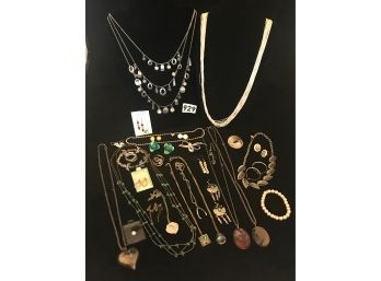 Silver Toned Costume Jewelry