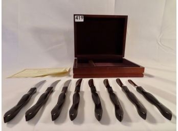 8 Cutco Steak Knives In Box, #1759
