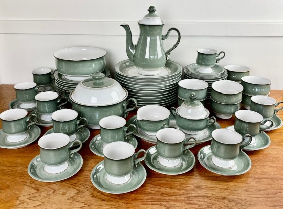 Denby Dinnerware For 12 (missing One Luncheon Plate) & More