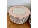 Gorgeous Mid Century Castleton Shell Pink China For 12