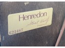 Vintage Henredon Scene One Bar Cabinet Campaign Style