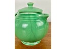 Green Fiesta Ware Teapot & Creamer, As Is