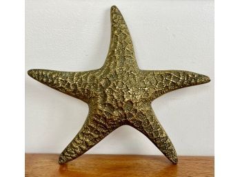 Large Brass Star Fish