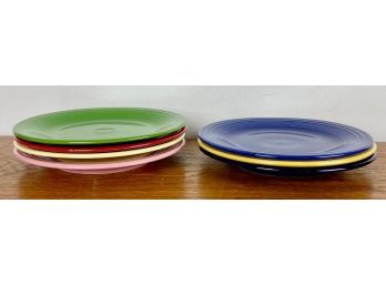 What Appear To Be 7 Fiesta Dinner Plates