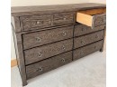 Hekman Dresser Unique Brown/ Gray Finish