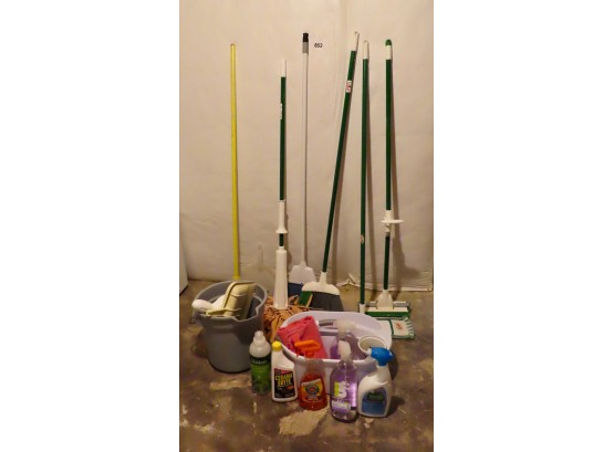 Mobs, Brooms, & Other Cleaning Supplies